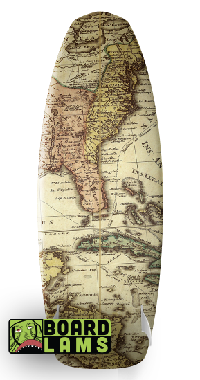 Historical Caribbean Map