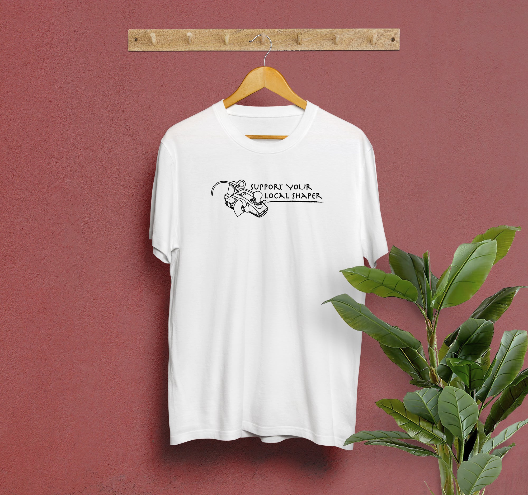 T-shirt - Support Your Local Shaper
