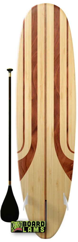 Retro Oak Stripes & Light Maple Woodgrain