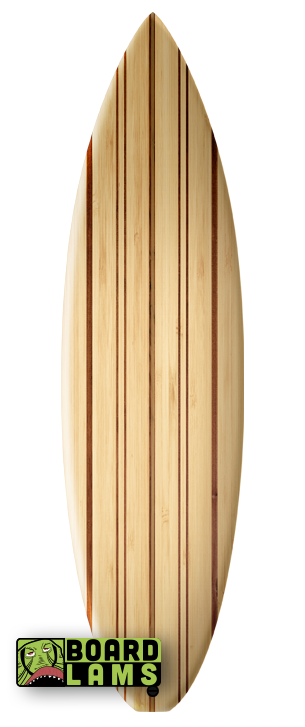 Maple Dominant & Multi Oak Stringer Woodgrain surfboard graphics ...