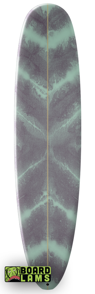 Diagonal Tie-Dye #3 surfboard graphics, art, rice paper, SUP